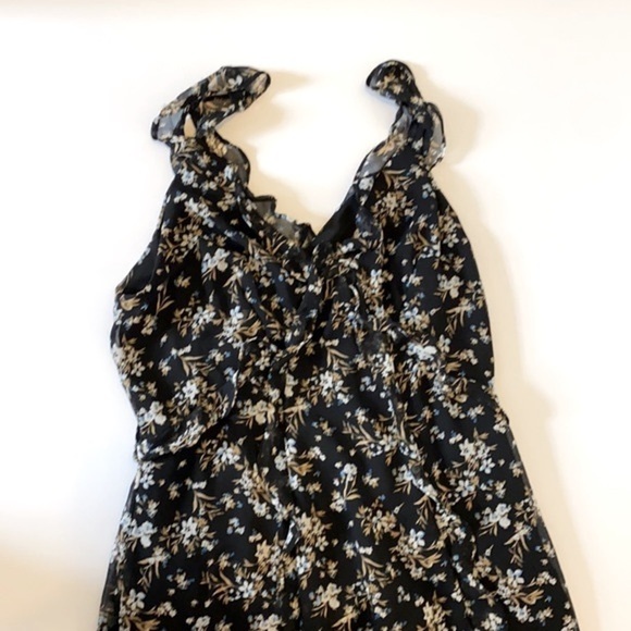 Anthropologie Bailey 44 Cecile Ruffled Floral Midi Dress - Picture 11 of 12